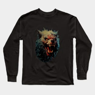 Crazy Werewolf Long Sleeve T-Shirt